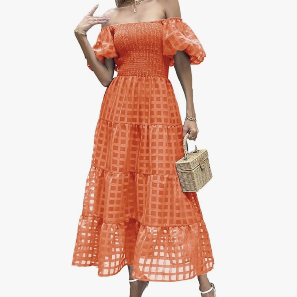 Pretty Garden Summer Dress